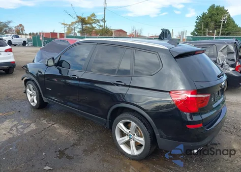 2017 BMW X3 xDrive28I from USA, damaged, VIN 5UXWX9C31H0W75110